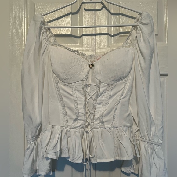 Paperdoll Tops - Elegant Victorian Style Corset Blouse